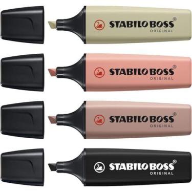 Imagem de Caneta Marca Texto Stabilo Boss 70/4-2-3 4 Cores - SERTIC