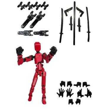 Imagem de Kit De Montagem Brinquedo Articulado Dummy 13 | Diversas Cores Com Acessorios e Ima