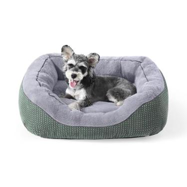 Imagem de INVENHO Cama para cachorro pequena, lavável, ortopédica, calmante, durável, para animais de estimação, com fundo antiderrapante