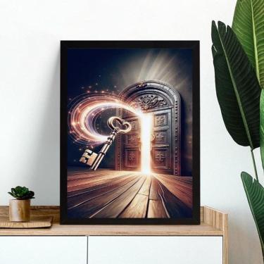 Imagem de Quadro Arquétipo Da Chave Mágica 33X24Cm