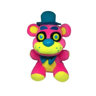Imagem de Pelúcia Funko Five Nights At Freddy's Pink Freddy Blacklight