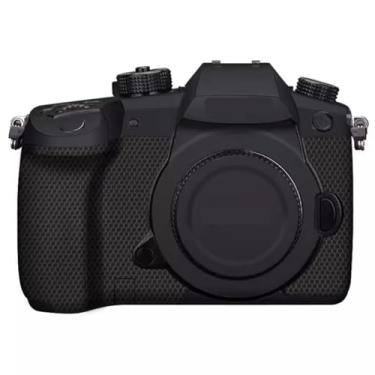 Imagem de Adesivo de capa de câmera GH5 para Panasonic Lumix GH5 película protetora antiarranhões, decoração de pele e resistência ao desgaste (preto fosco)