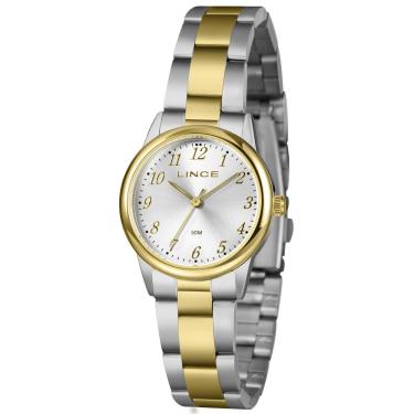 Imagem de Relógio Lince Feminino Ref: Lrtm032l30 S2sk Social Bicolor