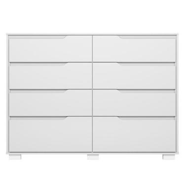 Imagem de Cômoda Gaveteiro Georgia Branco Brilho - Moval