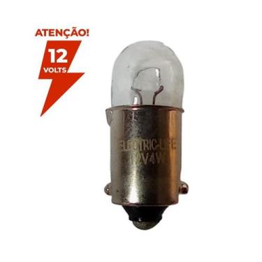Imagem de Lâmpada 69 halógena miniatura t4w 12volts 4w ba9s 1 polo - FLASH TRUCK