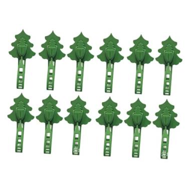 Imagem de Vaveren 12 peças de ganchos para guirlanda de Natal, ganchos ajustáveis ​​para guirlanda, suportes para meias dobráveis ​​para casa, escritório,