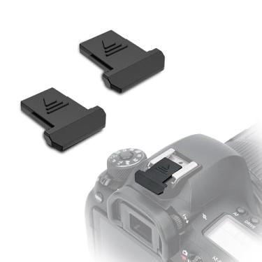 Imagem de JJC 2 peças de capa para câmera para Canon EOS R100 R5 R6 RP R 7D Mark II 6D Mark II 5D Mark IV III 1D Mark IV M50 M5 Mark II Rebel T8i T7i T7 T6i T6 T5 SL3 SL2 e mais - Preto