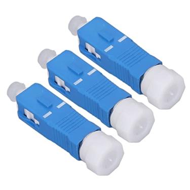 Imagem de Adaptador de Conector de Fibra óptica de Baixa Perda de Inserção, SC Male para FC Feminino Converter Com Bom Isolamento e Desempenho de Inserção Mútua para Redes de ODF e