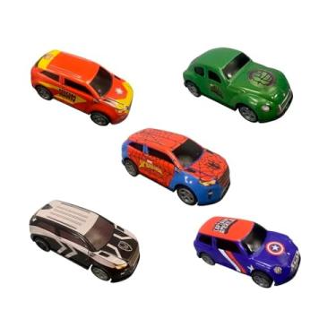 Imagem de Candide MINI VEICULOS PULL BACK COM 5 - AVENGERS, Modelo: 4608, Cor: Multicor