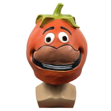 Imagem de Máscara de látex de tomate engraçada para festa à fantasia de carnaval