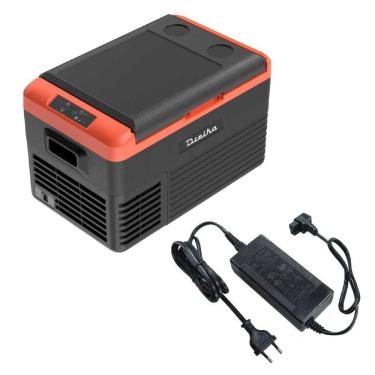 Imagem de Geladeira Portátil Automotiva 45 Litros Cbx50 + Fonte Conversora Bivolt 127v/220v - Dreiha