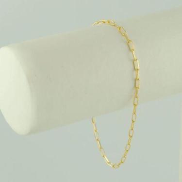 Imagem de Pulseira Masculina Ouro 18k 750 Maciça 20 Cm Garantia - JOIE JOIAS FIN