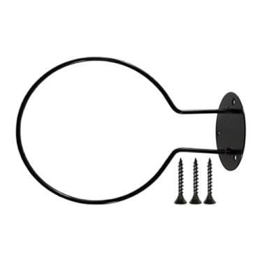 Imagem de Suporte de Parede para Bolas, Pé De Metal Para Futebol Que Economiza Espaço, Estante para Bolas, Para Sala de Esportes Quarto de Bebés Academia em Casa Exposição Indoor de Futebol e Beisebol