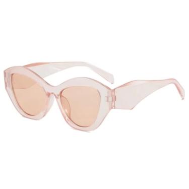 Imagem de Óculos de Sol Redondos Vintage Femininos Masculinos Óculos de Sol Circulares Femininos Ovais (3)