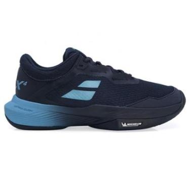 Imagem de Tênis Babolat SFX 4 Clay Marinho e Azul Masculino-Masculino