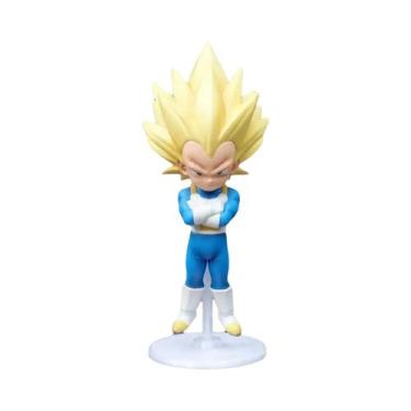 Imagem de Figura De Ação Super Saiyan 3 Vegeta 21cm Versão Q Dragon Ball Modelo 
