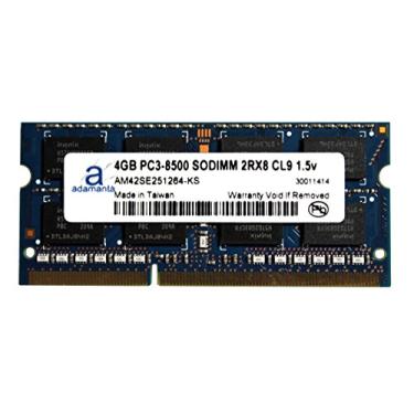 Imagem de Adamanta Atualização de memória 4GB (1x4GB) para Apple Mid 2010 Mac Mini DDR3 1066Mhz PC3-8500 SODIMM 2Rx8 CL7 1.5v RAM