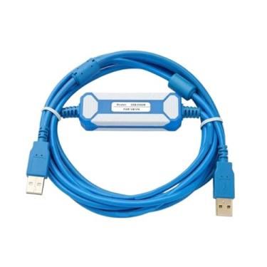 Imagem de Aoleaby Cabo de programação PLC, USB-Vigor, adaptador adequado para série VH VB M, cabo de download USB para RS232 VBUSB200 PC-Vigor