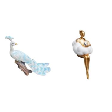 Imagem de Whtkoph Majestosa Figura em Resina, Escultura de Arte Abstrata, Ornamento Criativo para Jardim, Casa E Escritório, Estátua Decorativa.