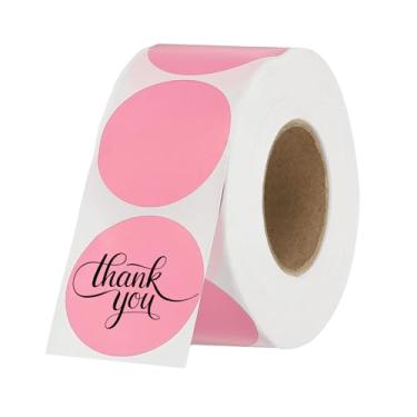 Imagem de PATIKIL 800 peças de etiquetas térmicas redondas, adesivos coloridos em círculo de 4 cm, etiquetas autoadesivas para impressão térmica, escritório, decoração de casa, diário, lista de tarefas, caderno