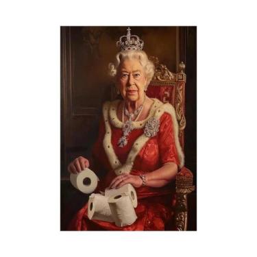 Imagem de Pôster De Arte De Parede Vintage Com Humor Para Banheiro, Pintura Em T