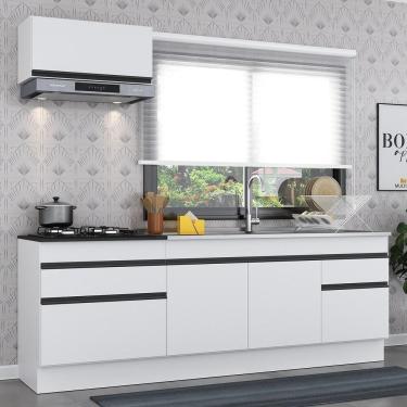 Imagem de Armário De Cozinha Compacta Mp2109.964 Branco/preto