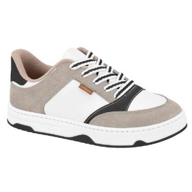 Imagem de Tenis moleca casual ref 5835.202.9696 feminino, 35, Branco, Preto