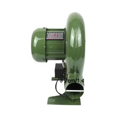 Imagem de Ventilador Elétrico De Churrasco 12V Para Mini Forja Com Adaptador De 