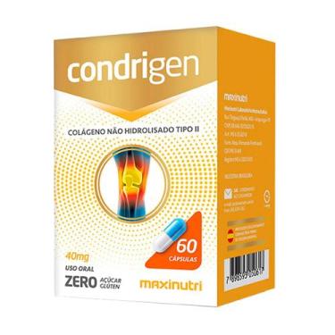 Imagem de Colágeno Tipo 2 Condrigen para Articulações 60 Capsulas - Maxinutri