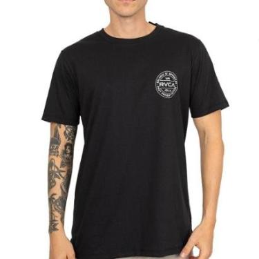 Imagem de Camiseta RVCA Rise Cuts SM26 Masculina-Masculino