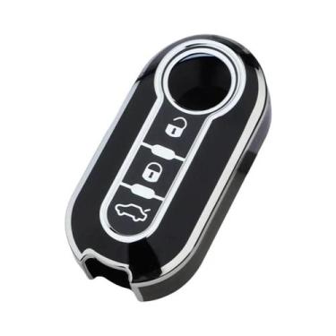 Imagem de Capa De Chave De Carro TPU Para Fiat 500 Ducato Panda Punto Lancia Mus