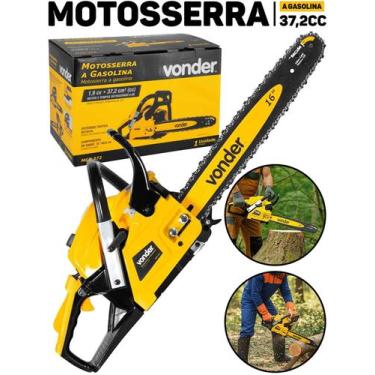 Imagem de Motosserra A Gasolina 2 tempos 37,2cc MGp 372 Vonder Profissional Robu