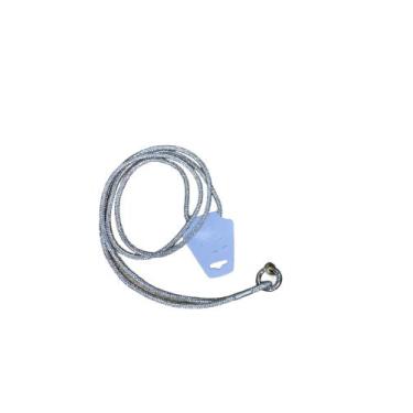 Imagem de Cordão para celular com brilho na cor prata