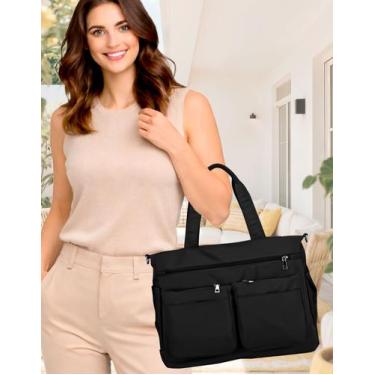 Imagem de Bolsa Feminina Grande Alça De Ombro Trabalho Maleta Academia - M3M, Un