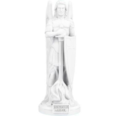 Imagem de Estátua Arcanjo Miguel - Versão 4 (Cor Mármore)
