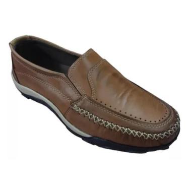Imagem de  Sapato Mocassim Onda Surf Couro Super Confortável Masculino  - 3300 /