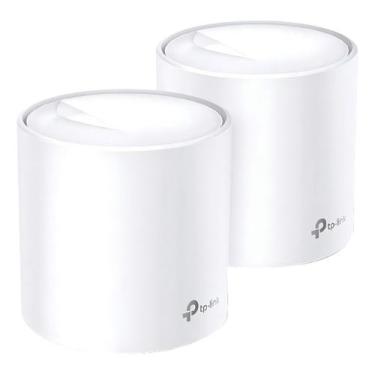 Imagem de Roteador Tp-link Deco X20 Mesh Wi-fi 6 Ax1800 2 Unid Branco