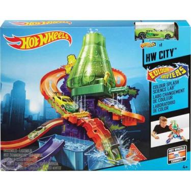 Imagem de Pista Hot Wheels - Estação Científica Color Change CCP76 Mattel