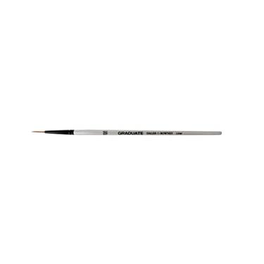 Imagem de Pincel Daler Rowney Graduate Linner N°10/0 Cerda Sintética Cabo Curto