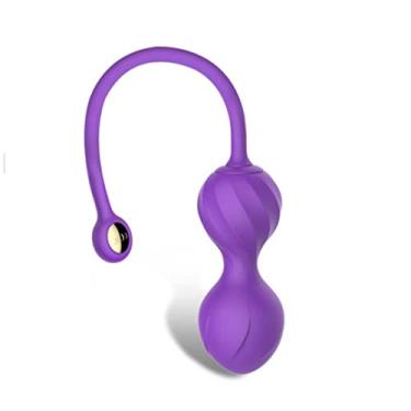 Imagem de Vibrador App Sem Fio Com Controle Remoto Para Estimulador Clitóris e Mamilo Brinquedo Sexual Ponto G Zatla (Roxo)