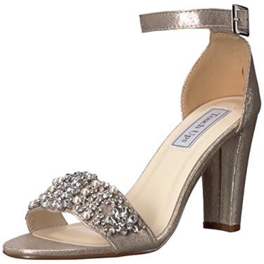 Imagem de Touch Ups Felicity - Sandália feminina 39 marrom média, Champanhe, 11