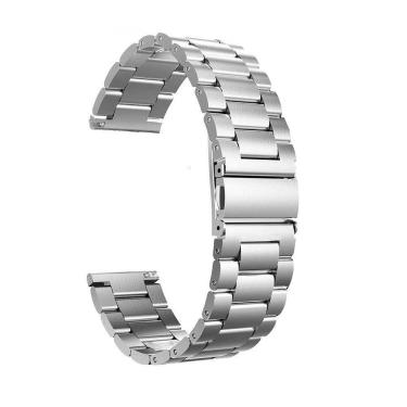 Imagem de Pulseira Relogio Smartwatch Aço Inox 3 Elos Smartband Band