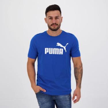Imagem de Camiseta Puma Ess Small Azul