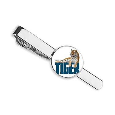 Imagem de Gatos Tigers Tigers Fierce Gravata Inglesa Prendedor Presente Homem Empresarial