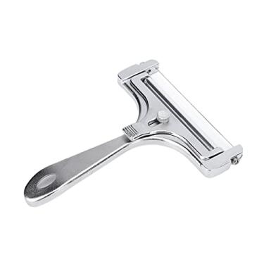 Imagem de Generic Fatiador de Máquina de cortar Encrespador de Raclette Cheddar resistente aço inoxidável de para cozinhar Ralador, fosco