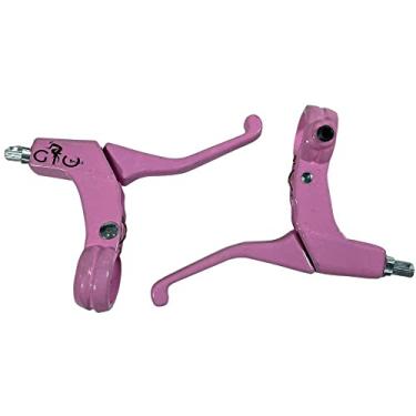 Imagem de Manete Maçaneta Freio Gtu Bike Bicicleta Alumínio Rosa