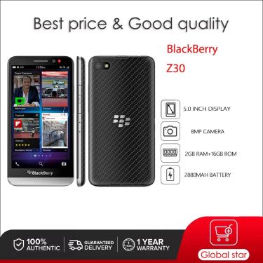 Imagem de BlackBerry-Z30 Smartphone Dual-Core  Snapdragon 8 MP  5.0 "  28800 mAh  2GB de RAM  16GB ROM  4G