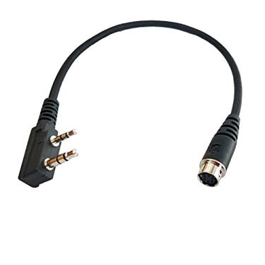 Imagem de Armorwerx Hirose Adaptador de desconexão rápida de 6 pinos compatível com rádio Baofeng UV-5R