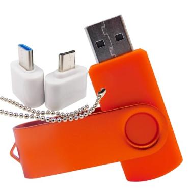 Imagem de Flash Drive USB de 1 GB (laranja)