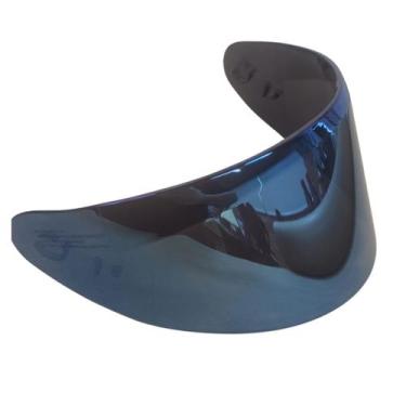 Imagem de Viseira Capacete Visor Axxis V18b V18 B Azul Draken Eagle Original